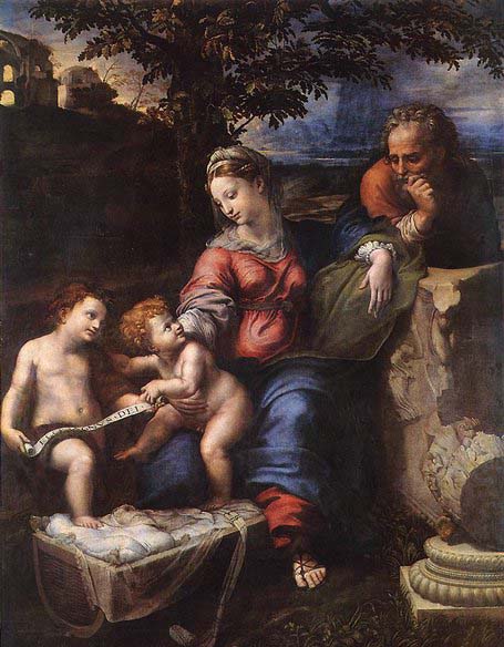 Holy Family below the Oak